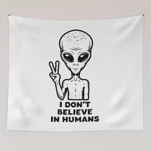 Item preview, I Don't Believe In Humans designed and sold by soudaniet.