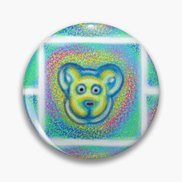 Item preview, Abstract rainbow bear designed and sold by KatyChristoff.