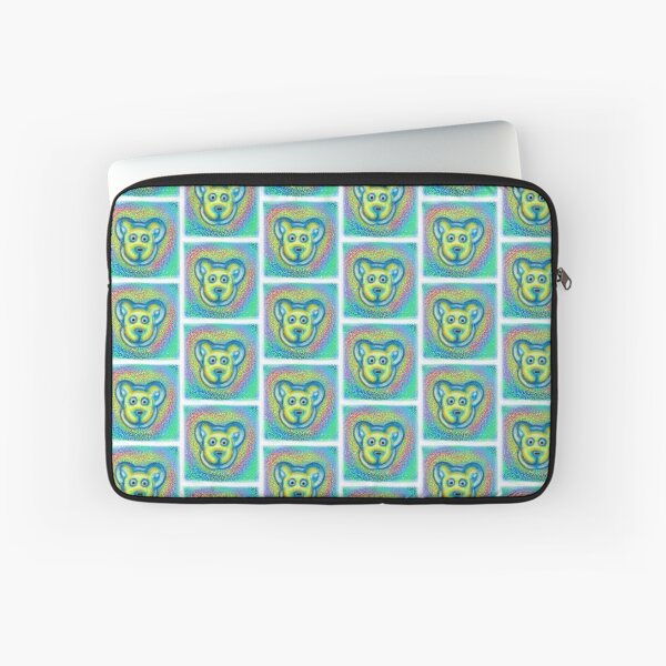 Item preview, Abstract rainbow bear designed and sold by KatyChristoff.