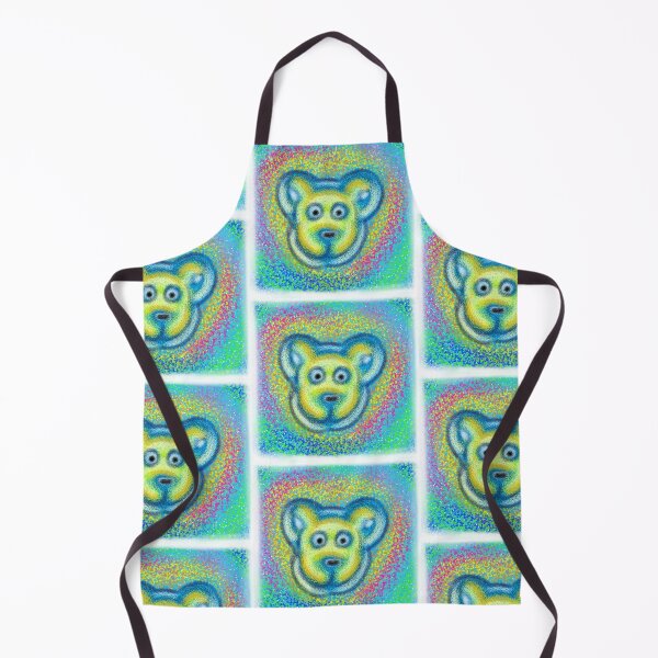 Item preview, Abstract rainbow bear designed and sold by KatyChristoff.
