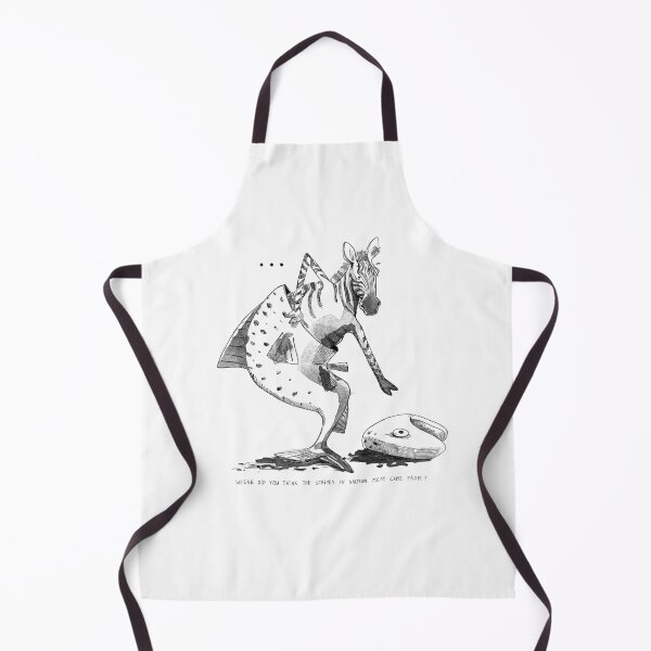 Item preview, Zebra Salmon Cartoon designed and sold by cqgdesign.