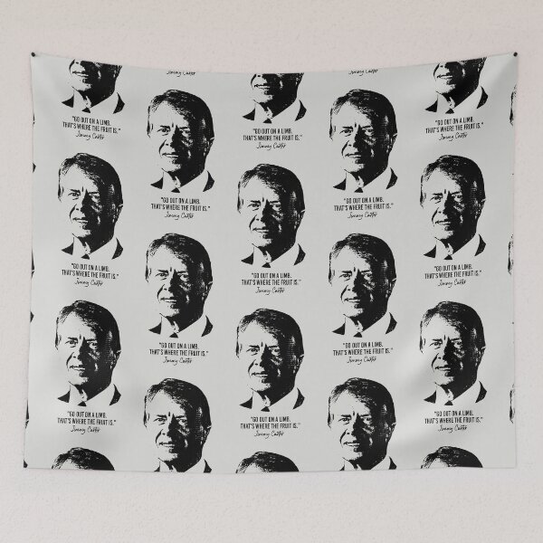 Item preview, Jimmy Carter Quote (Worn Design) designed and sold by politicalamity.