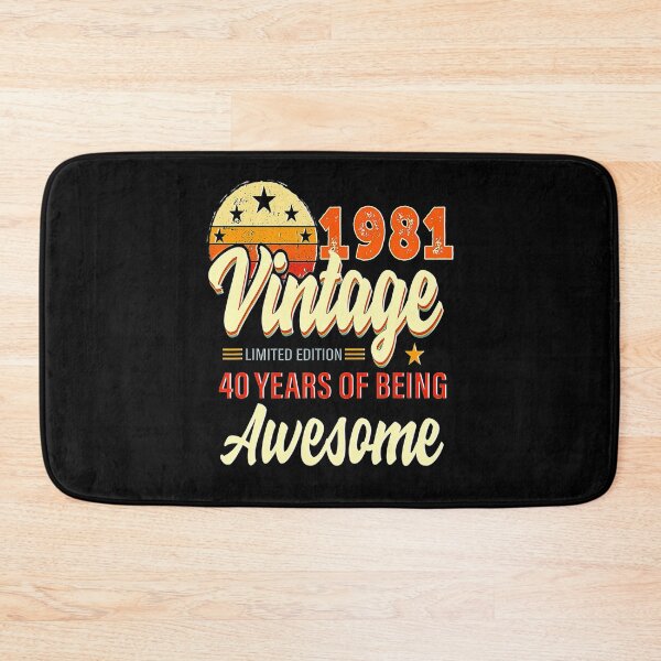 Item preview, 40 Year Old Gifts Vintage 1981 Limited Edition 40th Birthday designed and sold by BargerStore.