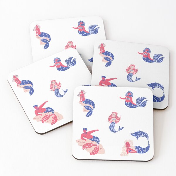 Item preview, Mermaids 1 - cute designed and sold by MotherOfBears.