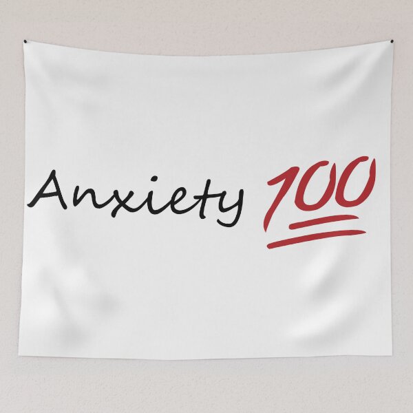 Item preview, Anxiety 100 designed and sold by Designed-4-You.