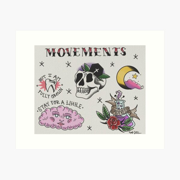 Rachael Davison Tattoo on Instagram Movements sheet is done         movements movementsband barbedwirebody daylily daylilytattoo  movementstattoo movementsfanart 