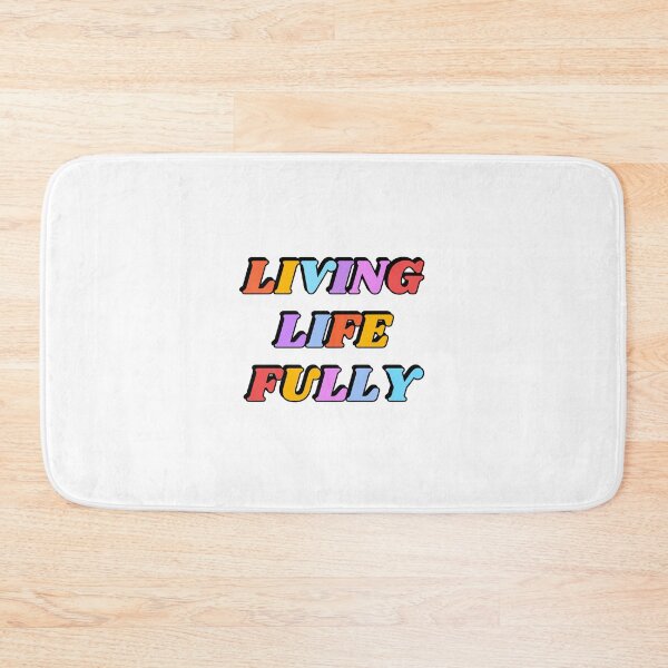 Item preview, Living Life Fully colorful designed and sold by Inspirationmotivation.