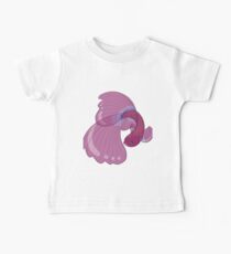 Purple, Gold and Blue Betta Fighting Fish Baby Tee
