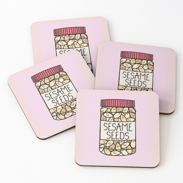 Item preview, Cute Sesame Seeds  designed and sold by TheBrightInk.