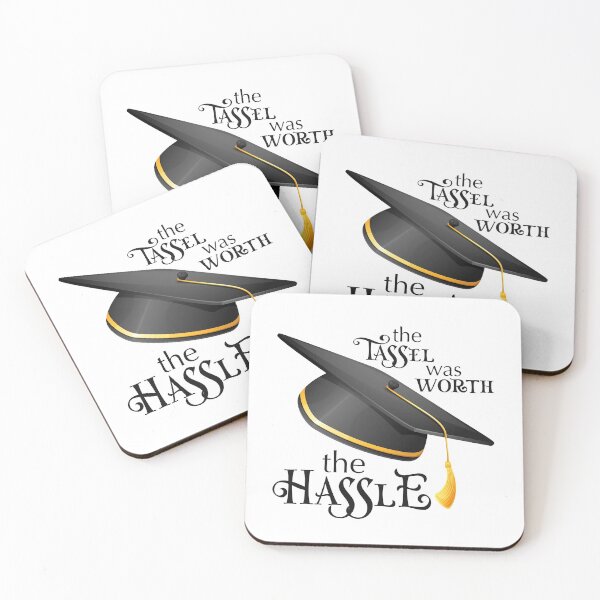 Item preview, Tassel Worth the Hassle! (on White) designed and sold by PawsitiveMum.