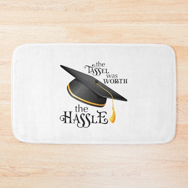 Item preview, Tassel Worth the Hassle! (on White) designed and sold by PawsitiveMum.