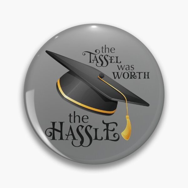 Item preview, Tassel Worth the Hassle! (on Grey) designed and sold by PawsitiveMum.