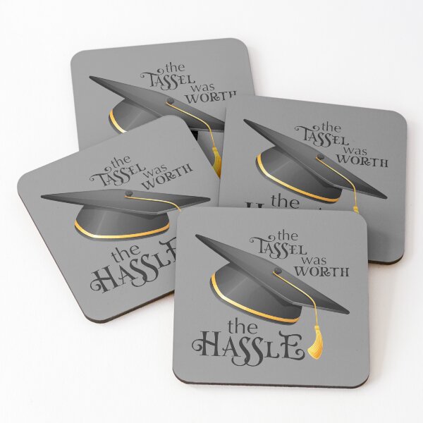 Item preview, Tassel Worth the Hassle! (on Grey) designed and sold by PawsitiveMum.