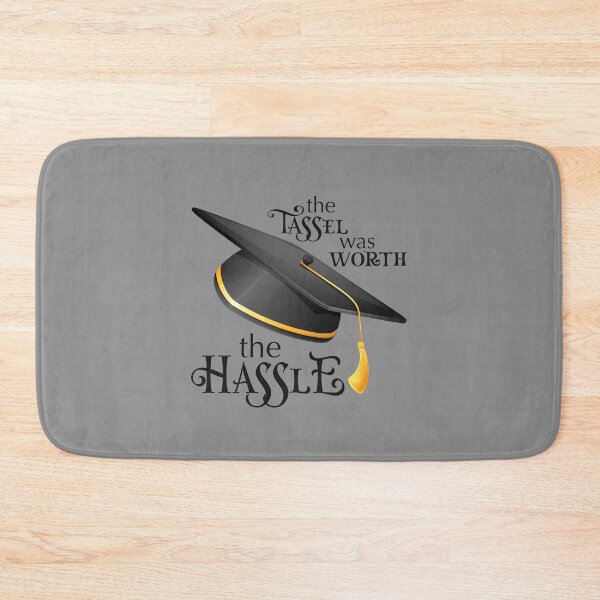 Item preview, Tassel Worth the Hassle! (on Grey) designed and sold by PawsitiveMum.