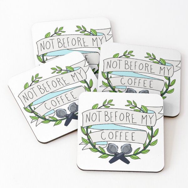 Item preview, Not before my coffee designed and sold by Hamsmade.