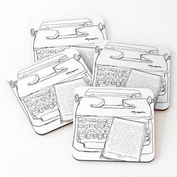 Item preview, Black and white typewriter print designed and sold by icentrekin.