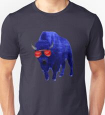 716 Bison : Red Frames Unisex T-Shirt
