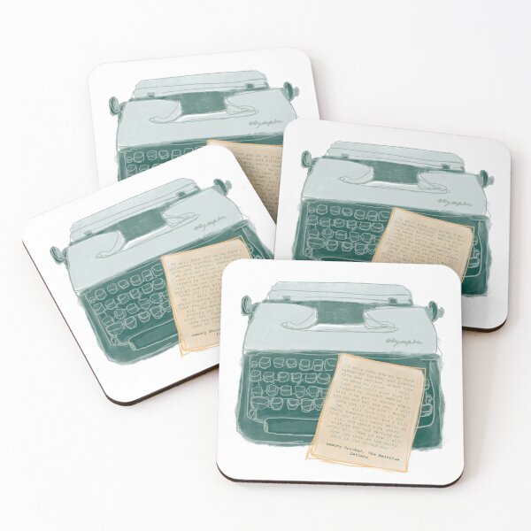 Item preview, Typewriter letter in color designed and sold by icentrekin.