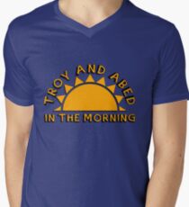 Community - Troy and Abed in the morning Men's V-Neck T-Shirt