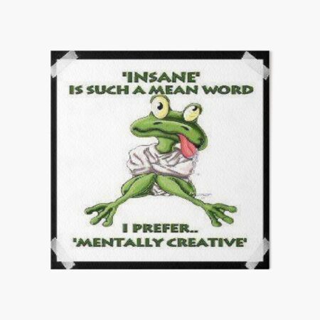 Frog Meme Art Board Prints Redbubble - crazy frog image roblox cursed images