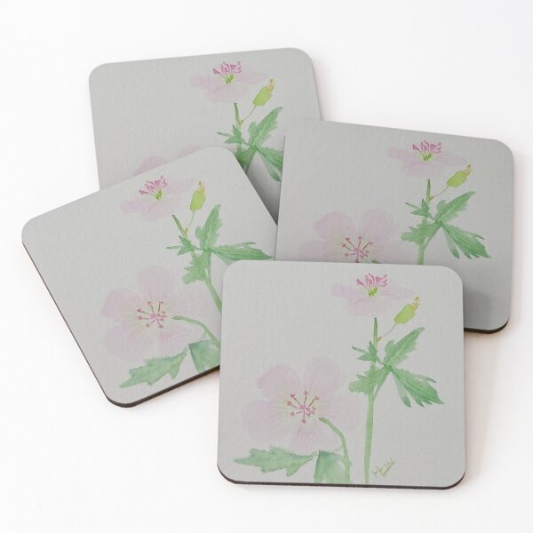 Item preview, Geranio pegajoso rosa designed and sold by WallaceColor.