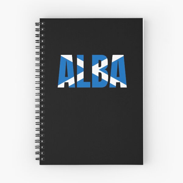 Artikelvorschau, Alba - Schottland - Scottish Saltire Flag Blue - Gaidhlig entworfen und verkauft von Indy2tees.