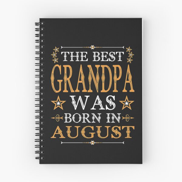 Item preview, Best Grandpa Was Born In August T Shirt  designed and sold by Clavitaps.