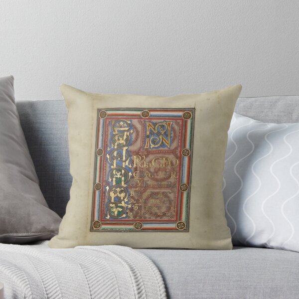 Item preview, Decorated Incipit Page - Opening of Saint John's Gospel (1120 - 1140 AD) designed and sold by SexyCodicology.