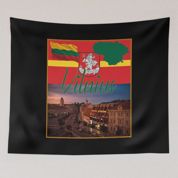 Item preview, Vilnius, Lithuania designed and sold by assortedtees.