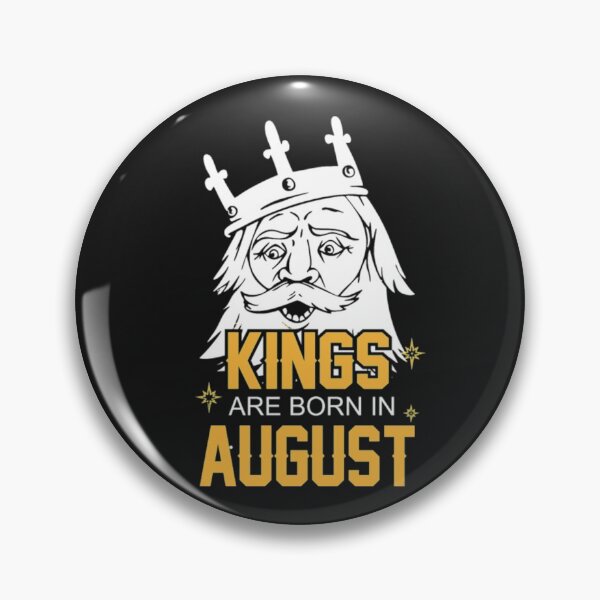 Item preview, Kings are Born in August T Shirt  designed and sold by Clavitaps.