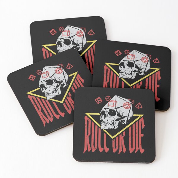 Item preview, Roll Or Die DnD Dice Skull designed and sold by DnlDesigns.