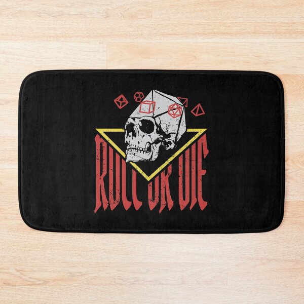 Item preview, Roll Or Die DnD Dice Skull designed and sold by DnlDesigns.