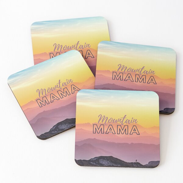 Item preview, Mountain Mama - beautiful sunset designed and sold by MotherOfBears.