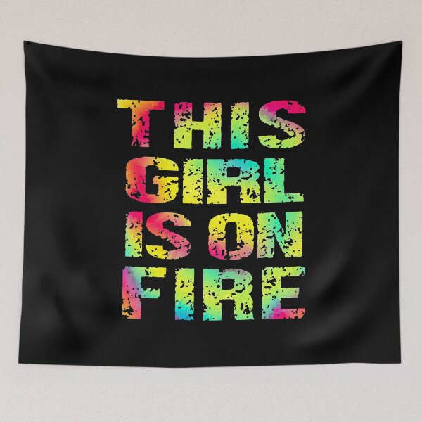 Item preview, THIS GIRL IS ON FIRE designed and sold by Robertsone3.