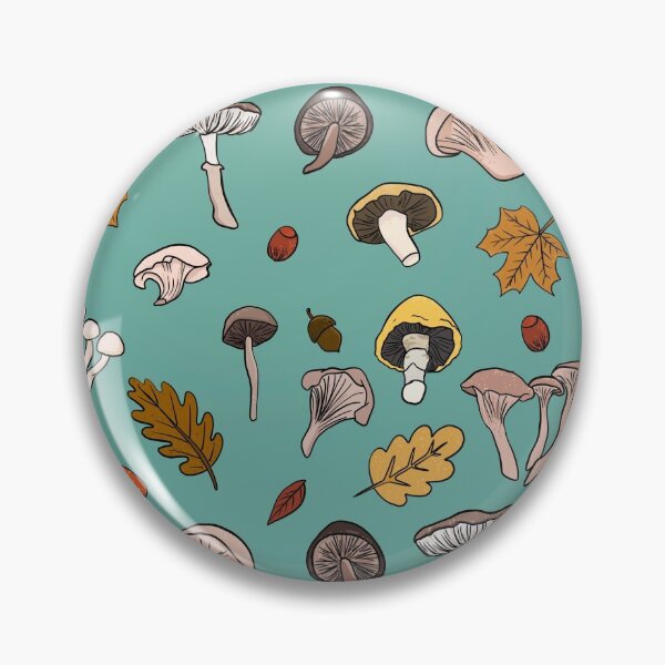 Item preview, Cute mushroom pattern  designed and sold by artbybee7.