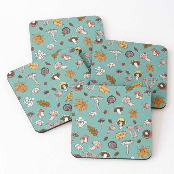 Item preview, Cute mushroom pattern  designed and sold by artbybee7.
