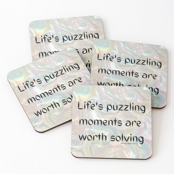 Item preview, Life is Puzzling designed and sold by beverleyjoy.
