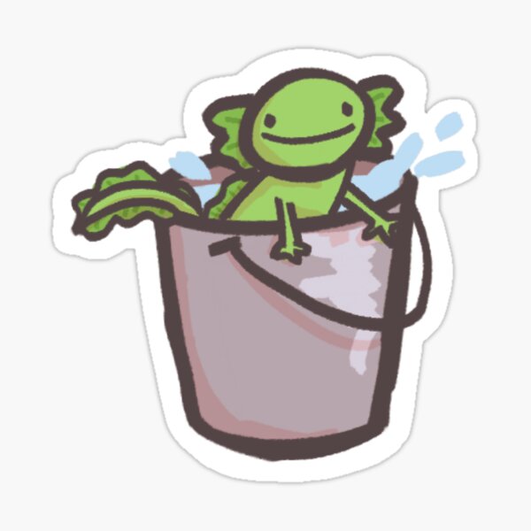 axolotl dream :) Sticker