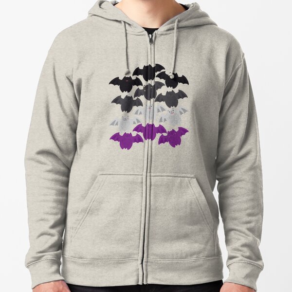 Bat Loaf- Ace Pride Zipped Hoodie