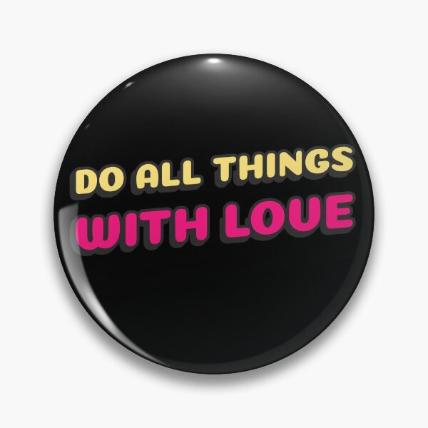 Item preview, Do all things with love - girlfriend gift, wife gifts, husband anniversary gift, wedding gift designed and sold by mr&mrsmalik malik.