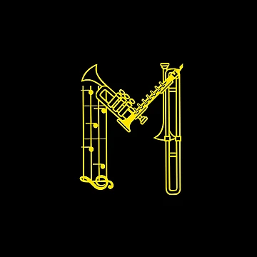 Artwork thumbnail, Initial Monogram M by Rajeev Singh