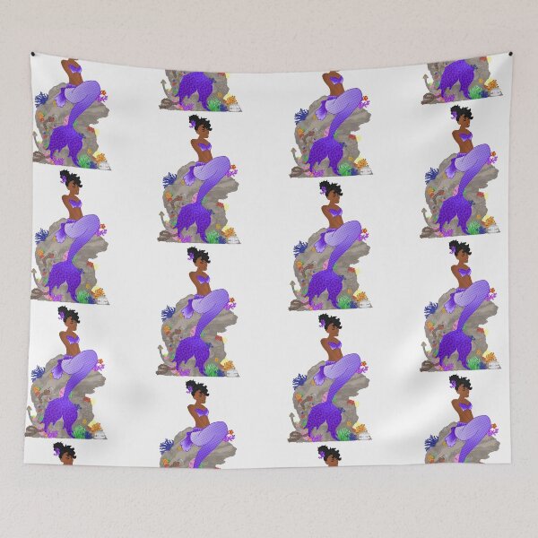 Item preview, Purple Mermaid designed and sold by LieutenantAmoo.