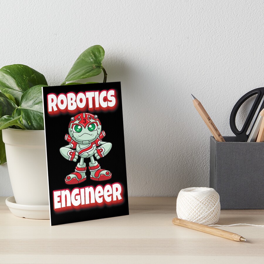 Item preview, Art Board Print designed and sold by ProjectRobotics.