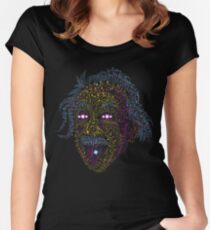 Camiseta entallada de cuello redondo Científico Ácido extirpa el cartel de arte psicodélico