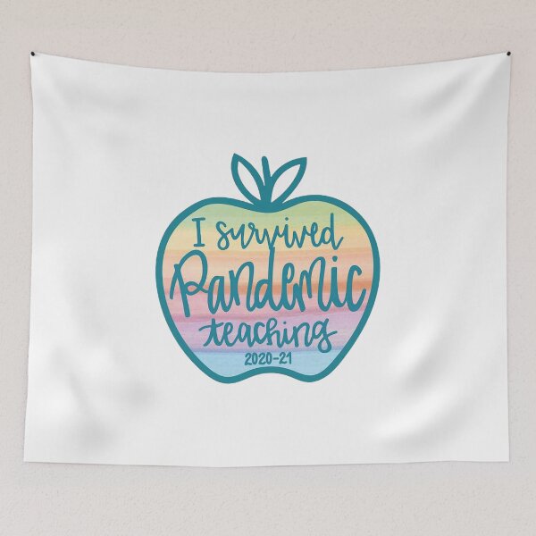 Item preview, I SURVIVED PANDEMIC TEACHING 2020 2021 designed and sold by Robertsone3.