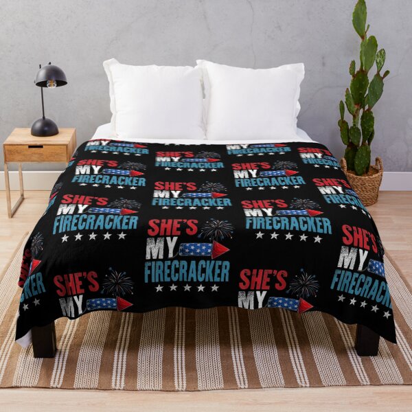 Item preview, She's My Firecracker His And Hers 4th July Matching Couples designed and sold by wilsonart91.