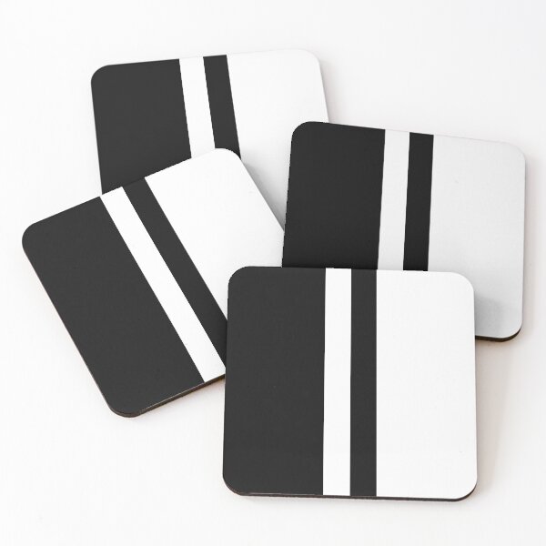 Item preview, Black and White Symmetrical Asymmetry designed and sold by Shapes-Mania.