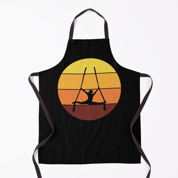 Item preview, Aerial Silks Dancer Aerialist Air Yoga Acrobatics Vintage Retro designed and sold by CuteDesigns1.