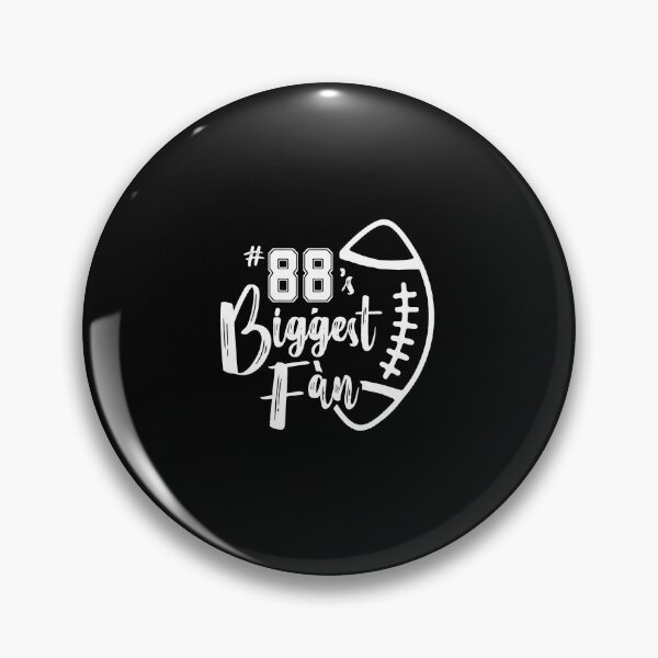 Item preview, Number 88s Biggest Fan Football designed and sold by sayotayo93.