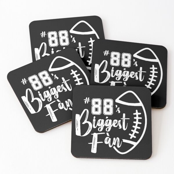 Item preview, Number 88s Biggest Fan Football designed and sold by sayotayo93.